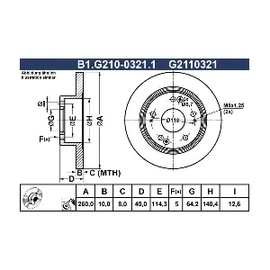 B1.G210-0321.1 GALFER