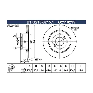 B1.G210-0215.1 GALFER