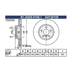 GALFER B1.G220-0155.1