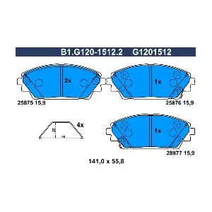 GALFER B1.G120-1512.2