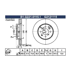 B1.G221-0115.1 GALFER