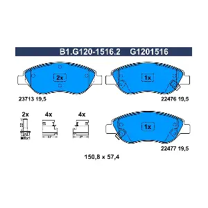 B1G12015162 GALFER