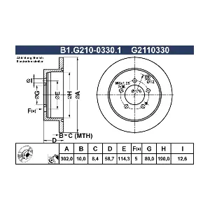 GALFER B1.G210-0330.1