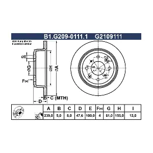 GALFER B1.G209-0111.1