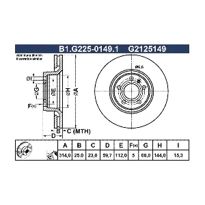 B1.G225-0149.1 GALFER