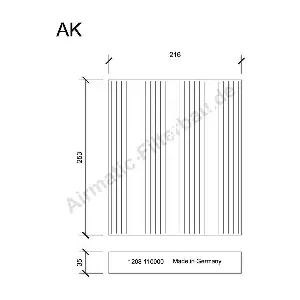 AIRMATIC Filterbau IF1208