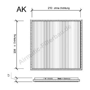 AIRMATIC Filterbau IF1101