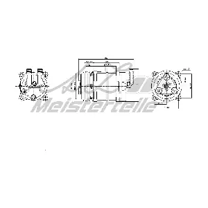A.Z. Meisterteile AZMT-45-041-1091