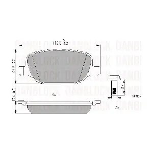 DB 510891 DANBLOCK