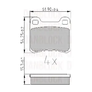 DB 510128 DANBLOCK