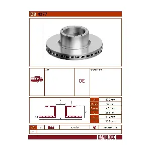 DB 4277 DANBLOCK