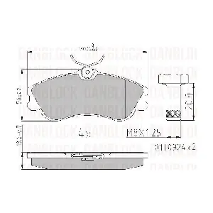 DB 510423 DANBLOCK