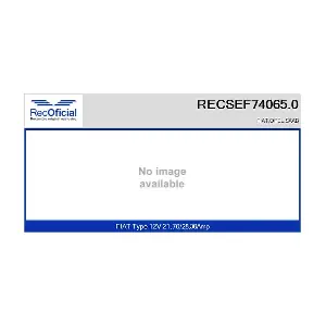 RECSEF74065.0 RECOFICIAL