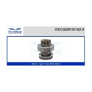 RECOFICIAL RECSDR10162.0
