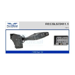 RECOFICIAL RECSLS72411.1 Перемикач на рульовій колонці
