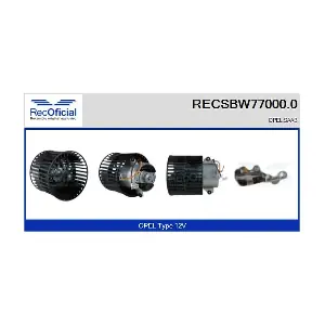 RECOFICIAL RECSBW77000.0 Компресор салону