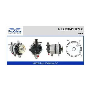RECOFICIAL REC2045109.0 Генератор