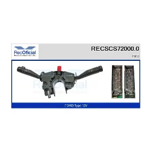 RECOFICIAL RECSCS72000.0 Перемикач на рульовій колонці