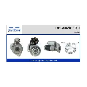 RECOFICIAL REC6020119.0 Стартер