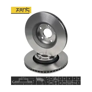 ZentParts Z06245 Тормозной диск