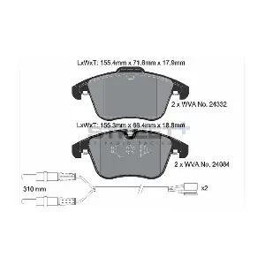 PAGID Racing T8069SP2001