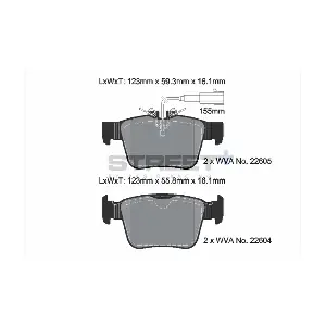 PAGID Racing T8016SP2001