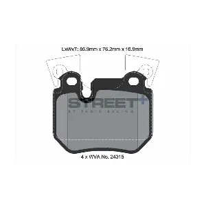 PAGID Racing T8067SP2001