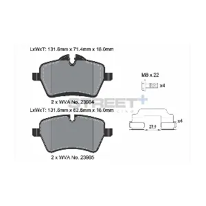 PAGID Racing T8303SP2001