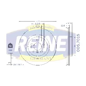 .005.7015 REINE GERMANY