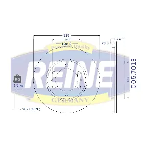 .005.7013 REINE GERMANY