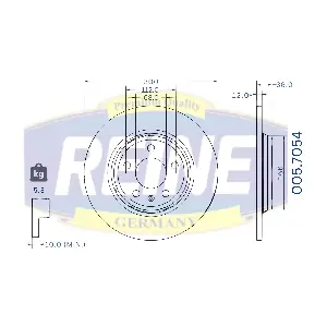 .005.7054 REINE GERMANY