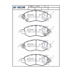 ASUKI AF-3833M