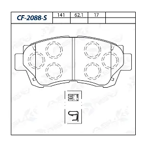 ASUKI CF-2088-S