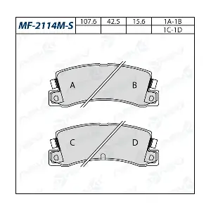ASUKI MF-2114M-S