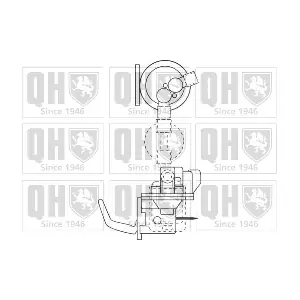 QUINTON HAZELL QFP93 Паливний насос