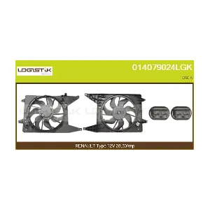 LGK 014079024LGK Електродвигун, вентилятор радіатора