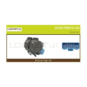 OPEL 93858398 Перемикач, склопідйомник