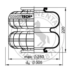 926 N CONTITECH AIR SPRING