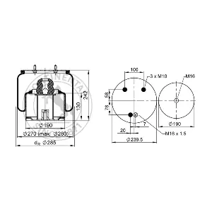 63276 CONTITECH AIR SPRING