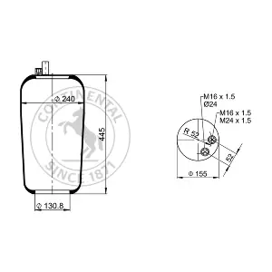 4390N2 CONTITECH AIR SPRING