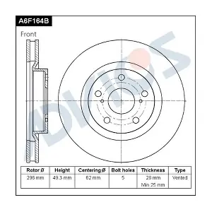 ADVICS A6F164B