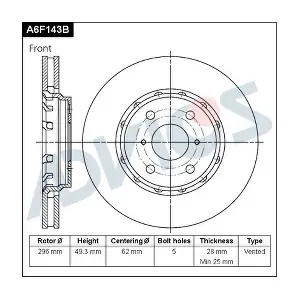 A6F143B ADVICS