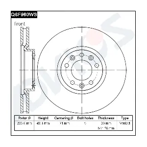 ADVICS Q6F960WS