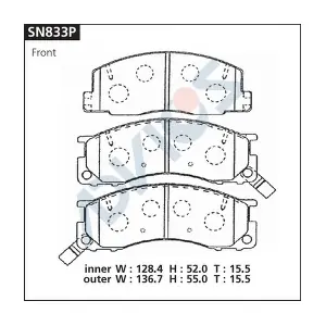 ADVICS SN833P