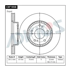 C6F165B ADVICS