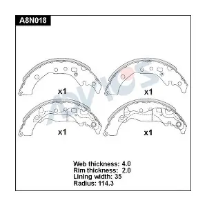 ADVICS A8N018