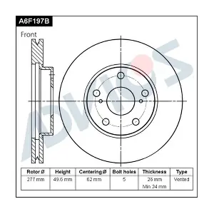 ADVICS A6F197B