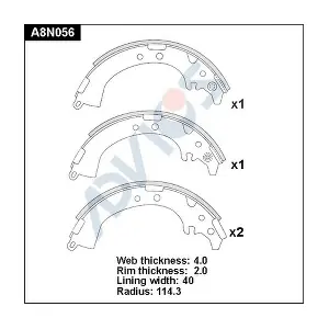 ADVICS A8N056