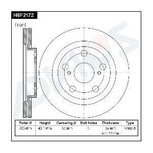 H6F2172 ADVICS