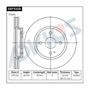 ADVICS E6F532B